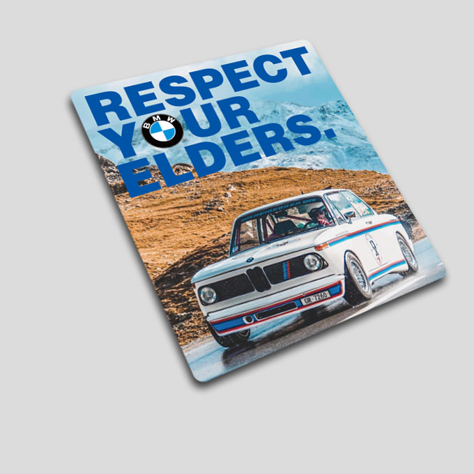 BMW RESPECT YOUR ELDERS 1